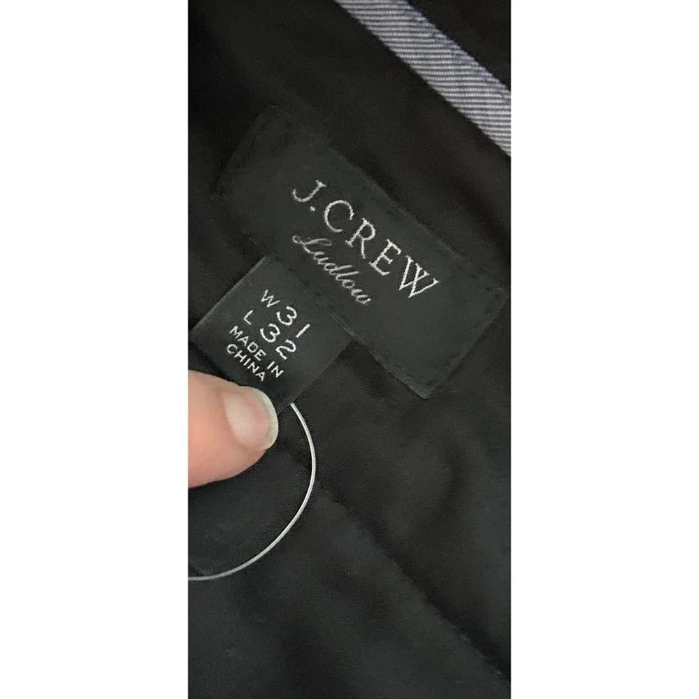NWOT Men's 31/32 J.Crew Corduroy Pants Dark Forest Green